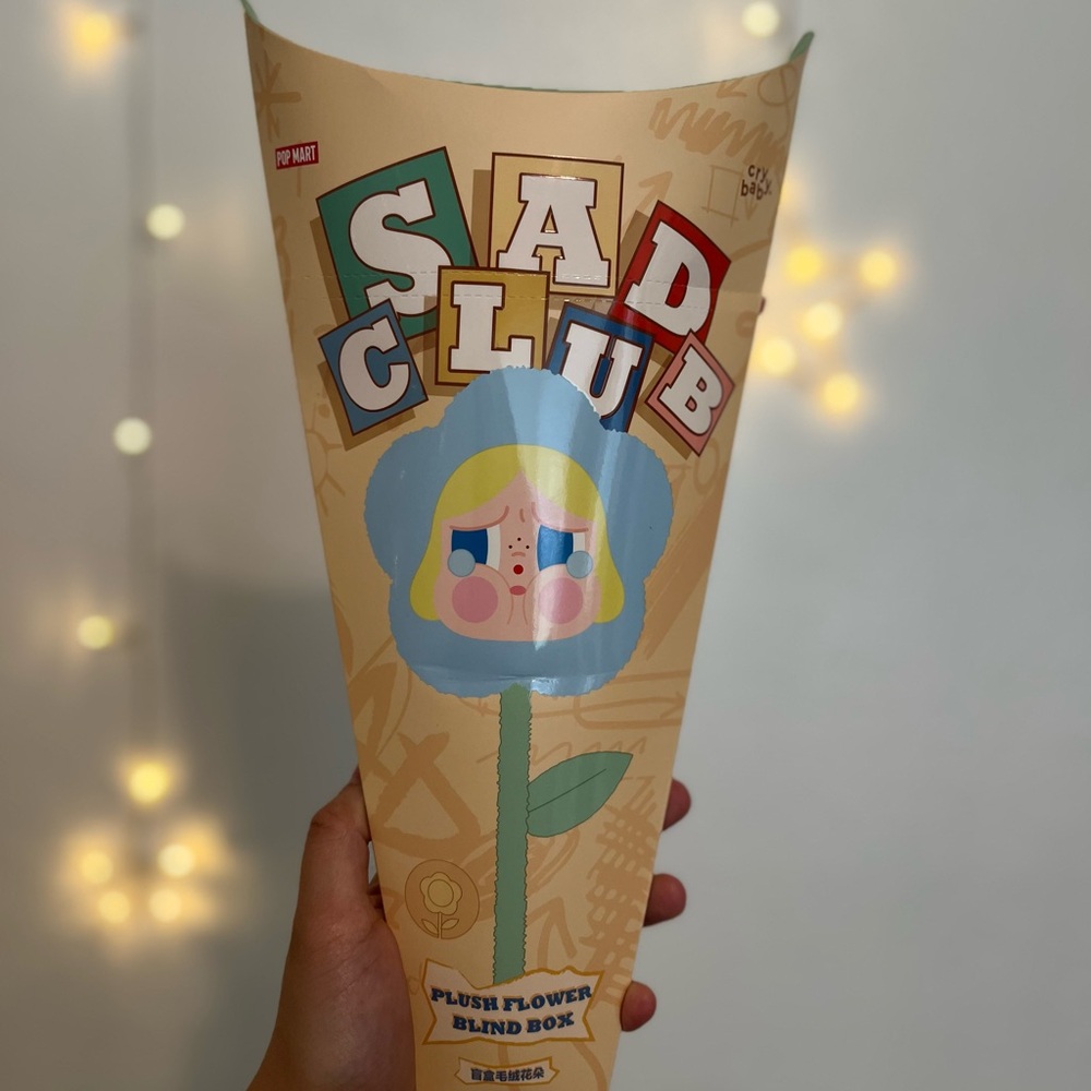 CRYBABY Sad Club Series - Plush Flower Blind Box 🌸